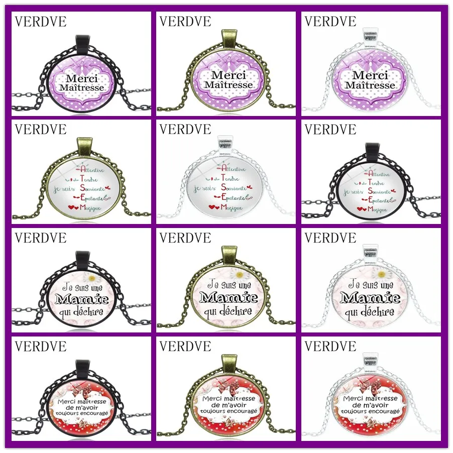VERDVE HOT! Teacher's Day Gifts Fashion Super Maitresse Pendant Necklace Men Women Charm Merci Maitresse Jewlery
VERDVE HOT! Teacher's Day Gifts Fashion Super Maitresse Pendant Necklace Men Women Charm Merci Maitresse Jewlery