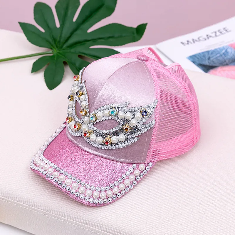 LDSLYJR 2019 Cotton Mask crystal breathable Mesh Baseball Cap Adjustable Snapback Hats for children boys and girls 165
LDSLYJR 2019 Cotton Mask crystal breathable Mesh Baseball Cap Adjustable Snapback Hats for children boys and girls 165
