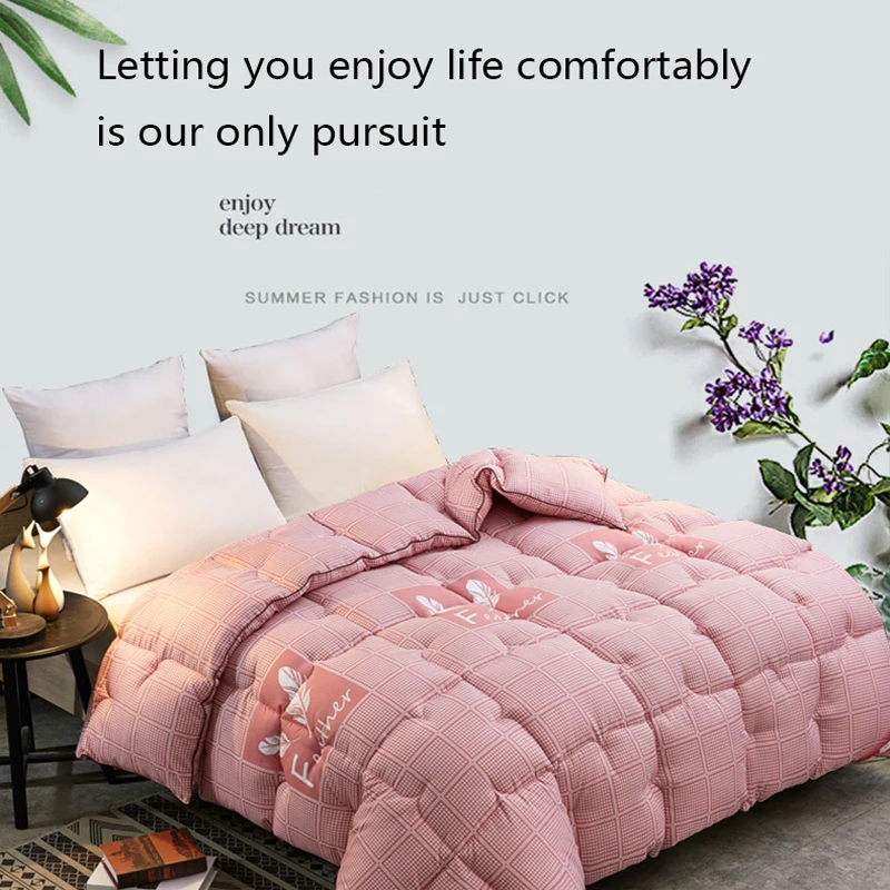 100% Comforter Summer Winter Silk Quilt Four Seasons Duvet Filling Mulberry Comforter Silk Blanket Comforters
100% Comforter Summer Winter Silk Quilt Four Seasons Duvet Filling Mulberry Comforter Silk Blanket Comforters
