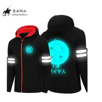 Autumn Dragon Balls Z Son Goku Luminous hoodie Unisex Fluorescent Hooded Zipper Sweatshirt Halloween Cosplay coat 071107
Autumn Dragon Balls Z Son Goku Luminous hoodie Unisex Fluorescent Hooded Zipper Sweatshirt Halloween Cosplay coat 071107