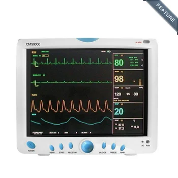 ETCO2 ICU CCU Patient Monitor CMS9000 with RESP TEMP PR ECG SPO2 NIBP+PRINTER
ETCO2 ICU CCU Patient Monitor CMS9000 with RESP TEMP PR ECG SPO2 NIBP+PRINTER
