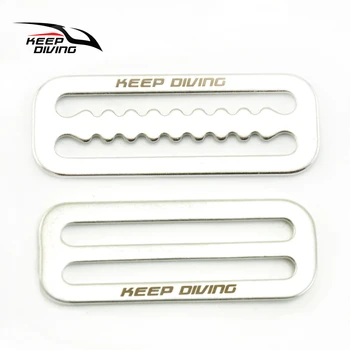 Keep Diving 316 Stainless Steel Scuba Diving Belt Webbing Strap Keeper Buckle Ring Holder Wing BCD Accessories 
Keep Diving 316 Stainless Steel Scuba Diving Belt Webbing Strap Keeper Buckle Ring Holder Wing BCD Accessories