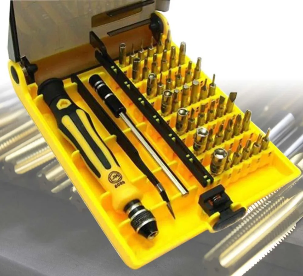 45 in 1 Torx Precision Screwdriver Set Cell Phone Laptop Repair Tool Kit small screwdriver set Multi-Bit Repair ToolsAPJ
45 in 1 Torx Precision Screwdriver Set Cell Phone Laptop Repair Tool Kit small screwdriver set Multi-Bit Repair ToolsAPJ