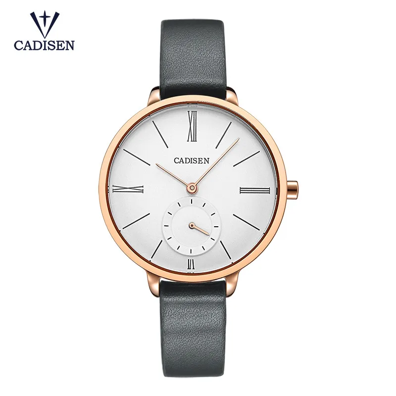 Relogio Feminino CADISEN Brand Ladies Wristwatch Leather Belts Ladies Dress Lovers Wristwatch Women's Super Thin Watches Clock
Relogio Feminino CADISEN Brand Ladies Wristwatch Leather Belts Ladies Dress Lovers Wristwatch Women's Super Thin Watches Clock