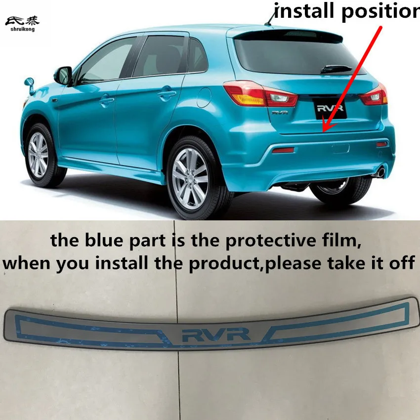 1pc car stickers stainless steel material back rear trunk Sill Scuff Plate Protection pedal for 2012-2018 Mitsubishi RVR ASX
1pc car stickers stainless steel material back rear trunk Sill Scuff Plate Protection pedal for 2012-2018 Mitsubishi RVR ASX
