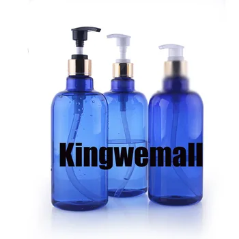 300pcs/lot 500ml New Style Blue PET Cream bottle,500ml Bright Gold Lotion pump bottle
300pcs/lot 500ml New Style Blue PET Cream bottle,500ml Bright Gold Lotion pump bottle