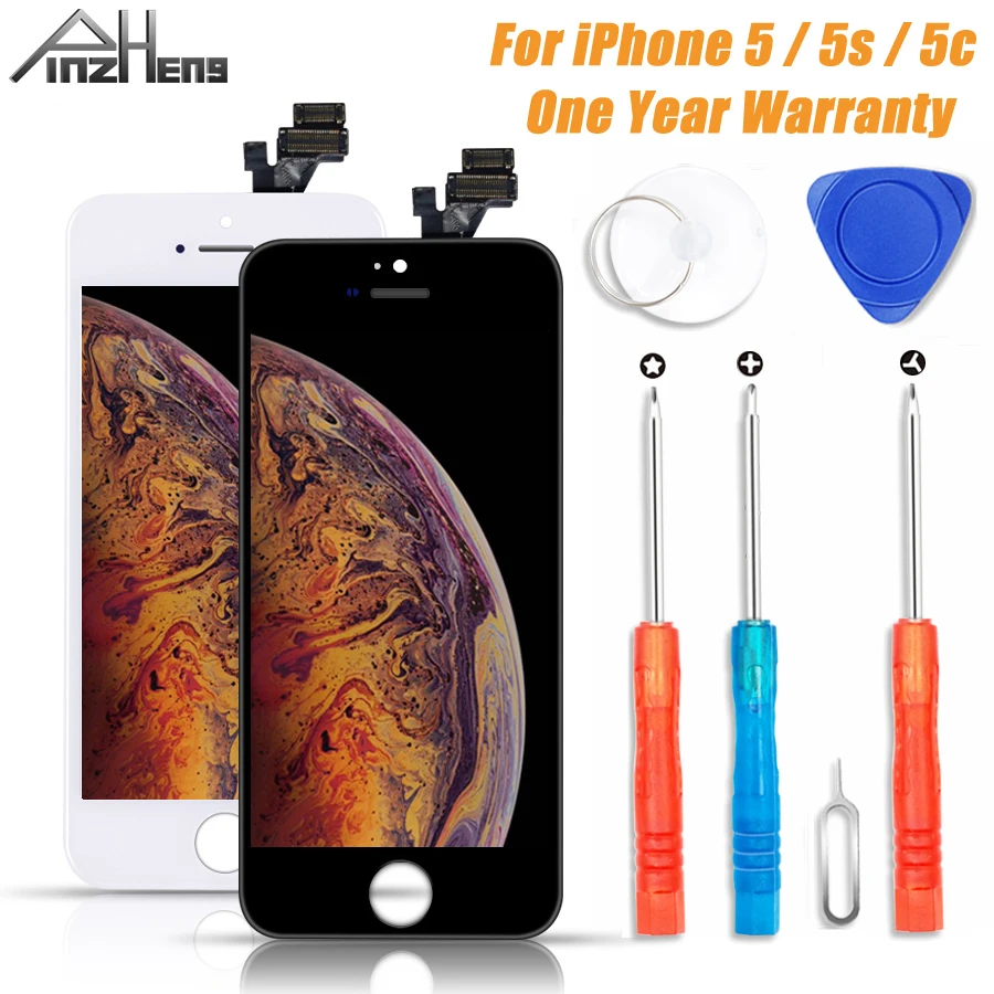 2019 NEW PINZHENG AAAA Quality Screen LCD For iPhone 5 5S 5C Screen Touch Display LCD Digitizer 5 5S 5C Screen LCDS Replacement
2019 NEW PINZHENG AAAA Quality Screen LCD For iPhone 5 5S 5C Screen Touch Display LCD Digitizer 5 5S 5C Screen LCDS Replacement