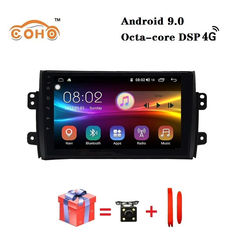 SX4 Android 9.0 4+64G 8-core gps navigation radio android car player for 2014-2015 SUZUKI SX4
SX4 Android 9.0 4+64G 8-core gps navigation radio android car player for 2014-2015 SUZUKI SX4