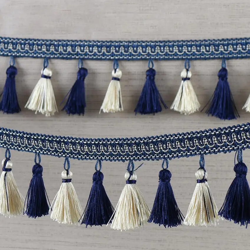 12 Yard / Lot Continental Curtain Lace Accessories Tassel Fringe Trim DIY Drapery Sewing Textile Wedding Decoration AU1054
12 Yard / Lot Continental Curtain Lace Accessories Tassel Fringe Trim DIY Drapery Sewing Textile Wedding Decoration AU1054
