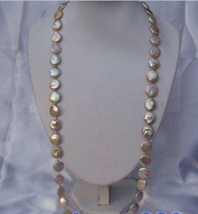FREE SHIPPING>>>@@ > 32"14mm coin pink freshwater pearl necklace ^^^@^Noble style Natural Fine jewe fast SHIPPING
FREE SHIPPING>>>@@ > 32"14mm coin pink freshwater pearl necklace ^^^@^Noble style Natural Fine jewe fast SHIPPING