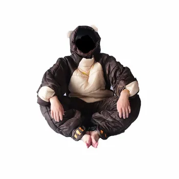 Free Brown Bear Humanoid Sleeping Bag Outdoor Equipment Camping Trekking Hiking Climbing Siesta Midday Rest soft Hot Lazy Bag
Free Brown Bear Humanoid Sleeping Bag Outdoor Equipment Camping Trekking Hiking Climbing Siesta Midday Rest soft Hot Lazy Bag