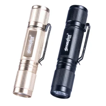 Skywolfeye Mini 1W High Power Aluminum Alloy Glare LED Flashlight LED Torch Light linterna Ultra Bright torch camping light
Skywolfeye Mini 1W High Power Aluminum Alloy Glare LED Flashlight LED Torch Light linterna Ultra Bright torch camping light
