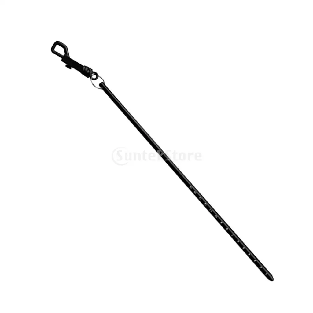 Portable Durable Aluminum Scuba Diving Diver Lobster Tickle Pointer Stick Rod Tank Banger with Bolt Snap Clip - Choose Color