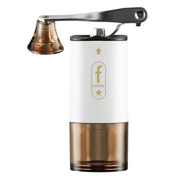 Mini Coffee bean grinder Five axis Ceramic core 304 stainless steel+PP material
Mini Coffee bean grinder Five axis Ceramic core 304 stainless steel+PP material