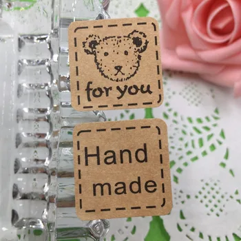 300pcs Kraft paper Sticker For diy hand made Gift Cake Candy Paper Tags Self Adhesive Self-adhesive Decoration Stickers Label
300pcs Kraft paper Sticker For diy hand made Gift Cake Candy Paper Tags Self Adhesive Self-adhesive Decoration Stickers Label