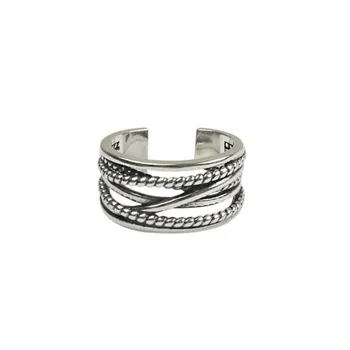 Exaggerated Personality 925 Sterling Silver Multi-layer Rings For Women Gift Adjustable Antique Rings Engagement Wedding Jewelry
Exaggerated Personality 925 Sterling Silver Multi-layer Rings For Women Gift Adjustable Antique Rings Engagement Wedding Jewelry