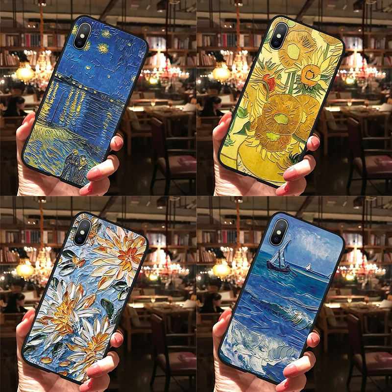 3D Emboss Relief Oil Painting Cover For Huawei P8 P9 P10 P20 P30 P Smart Plus 2019 Mate 10 20 Pro nova 2 Lite mini 2017 2i Case
3D Emboss Relief Oil Painting Cover For Huawei P8 P9 P10 P20 P30 P Smart Plus 2019 Mate 10 20 Pro nova 2 Lite mini 2017 2i Case