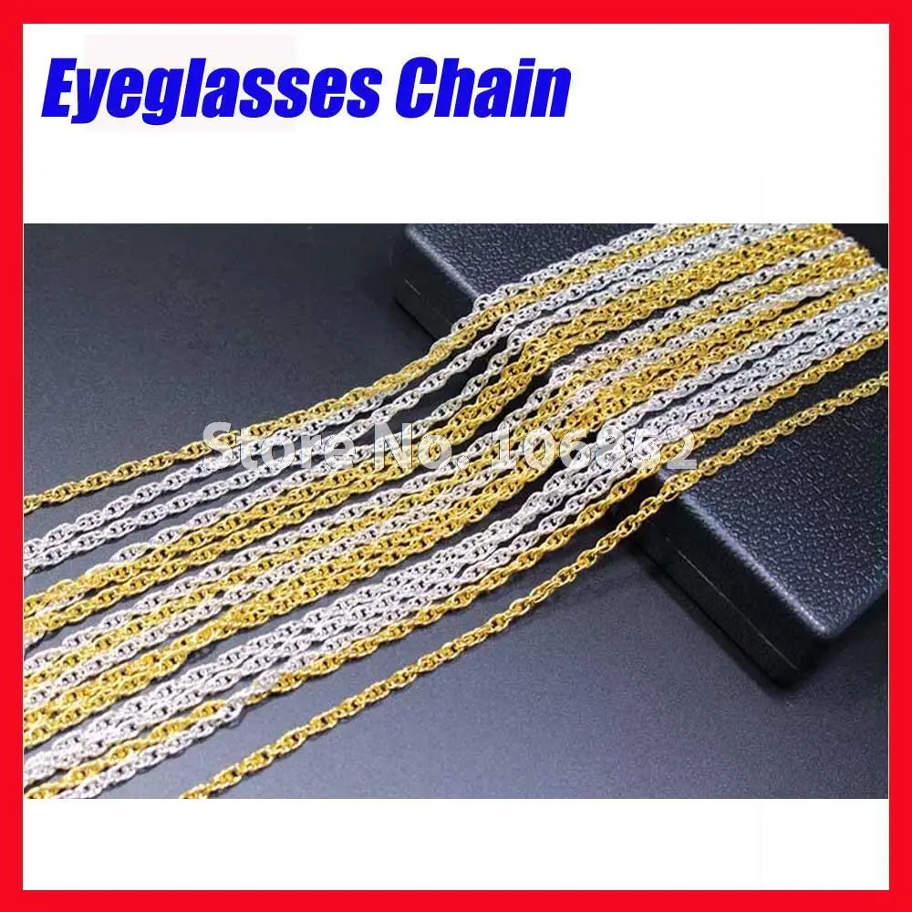 1pc Quality Silver Gold Metal Sunglasses Reading Glasses Cord Eyewear Eyelasses Chain Retainer Strap Lanyard Free Shipping
1pc Quality Silver Gold Metal Sunglasses Reading Glasses Cord Eyewear Eyelasses Chain Retainer Strap Lanyard Free Shipping