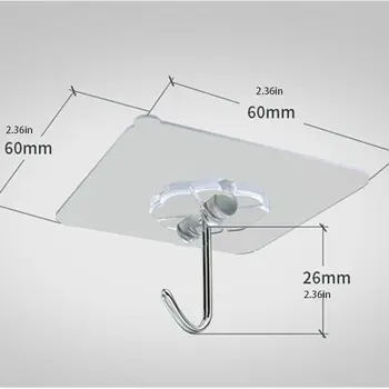 10PCS Strong Home Kitchen Hooks Transparent Suction Cup Sucker Wall Hooks Hanger For Kitchen Bathroom
10PCS Strong Home Kitchen Hooks Transparent Suction Cup Sucker Wall Hooks Hanger For Kitchen Bathroom
