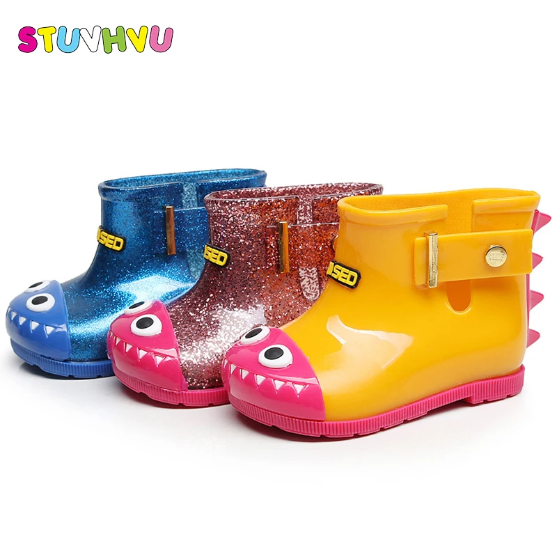 Kids brand waterproof dinosaur girls mini rain boots baby toddler little girls boots child rubber shoes jelly shoes 11.8-18.8cm
Kids brand waterproof dinosaur girls mini rain boots baby toddler little girls boots child rubber shoes jelly shoes 11.8-18.8cm