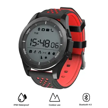 NO.1 F3 Sports Smartwatch Bluetooth 4.0 IP68 Waterproof Remote Camera Pedometer Outdoor Mode Fitness Tracker Reminder
NO.1 F3 Sports Smartwatch Bluetooth 4.0 IP68 Waterproof Remote Camera Pedometer Outdoor Mode Fitness Tracker Reminder