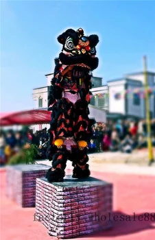 Lion Dance Mascot Costume Wool Southern Black Lion China Folk Art For Two Adults Costume Suits Cosplay Party Game Dress Outfits
Lion Dance Mascot Costume Wool Southern Black Lion China Folk Art For Two Adults Costume Suits Cosplay Party Game Dress Outfits