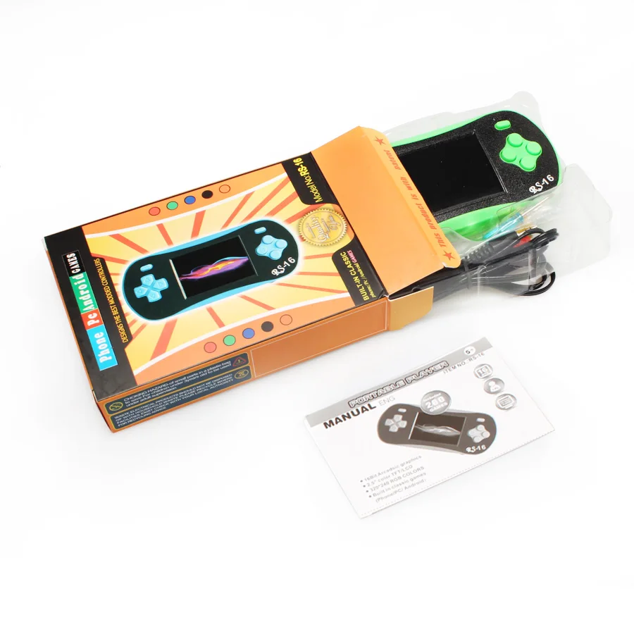 2018 gamepads 2.5 Inch 8 Bit Game Console LCD Screen Color Display 260 Classic Games Portable Children's Handheld Game Player
2018 gamepads 2.5 Inch 8 Bit Game Console LCD Screen Color Display 260 Classic Games Portable Children's Handheld Game Player