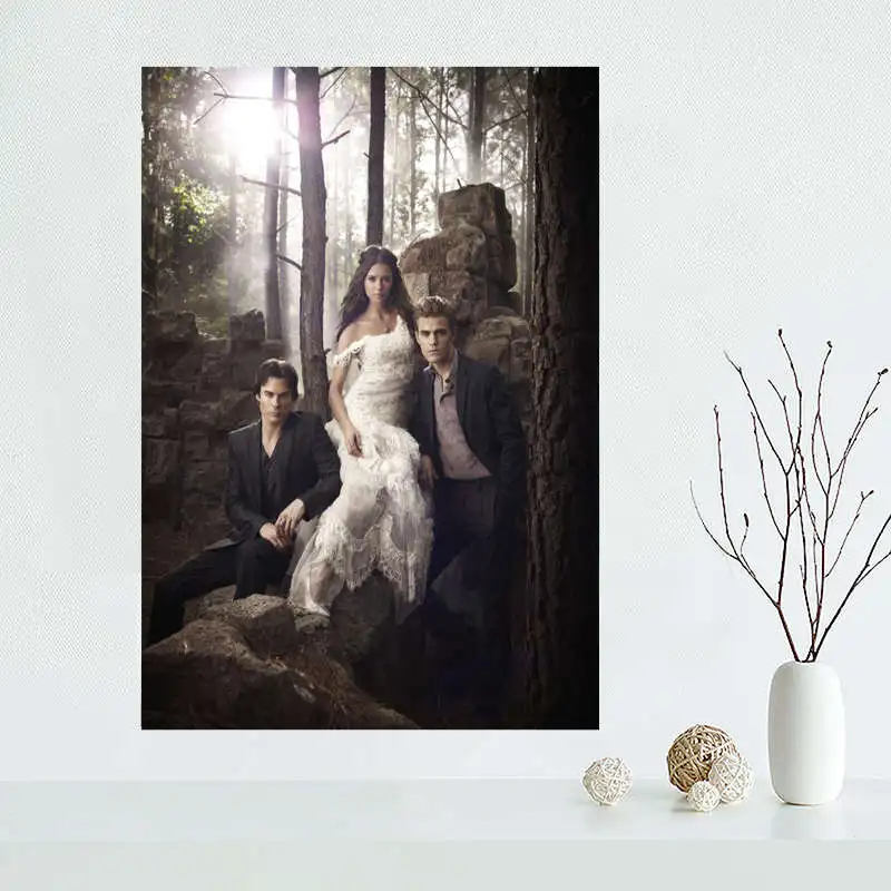 Custom vampire diaries Canvas Painting Poster Cloth Silk Fabric Wall Art Poster for Living Room Home Decor
Custom vampire diaries Canvas Painting Poster Cloth Silk Fabric Wall Art Poster for Living Room Home Decor