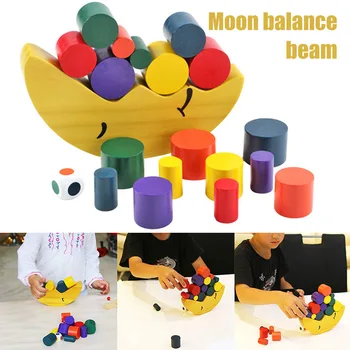 2019 New Moon Equilibrium Game Wooden Stacking Blocks Balancing Game Sorting Toy for Kids
2019 New Moon Equilibrium Game Wooden Stacking Blocks Balancing Game Sorting Toy for Kids