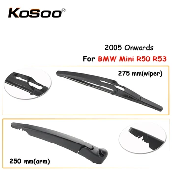 KOSOO Auto Rear Car Wiper Blade For BMW Mini R50 R53,275mm 2005 Onwards Rear Window Windshield Wiper Blades Arm,Car Accessories
KOSOO Auto Rear Car Wiper Blade For BMW Mini R50 R53,275mm 2005 Onwards Rear Window Windshield Wiper Blades Arm,Car Accessories