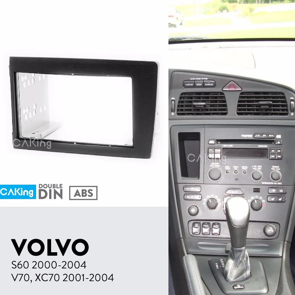 Car Fascia Radio Panel for VOLVO S60 2000-2004; V70, XC70 2001-2004 Dash Kit Install Mount Facia Plate Adapter Bezel Console
Car Fascia Radio Panel for VOLVO S60 2000-2004; V70, XC70 2001-2004 Dash Kit Install Mount Facia Plate Adapter Bezel Console