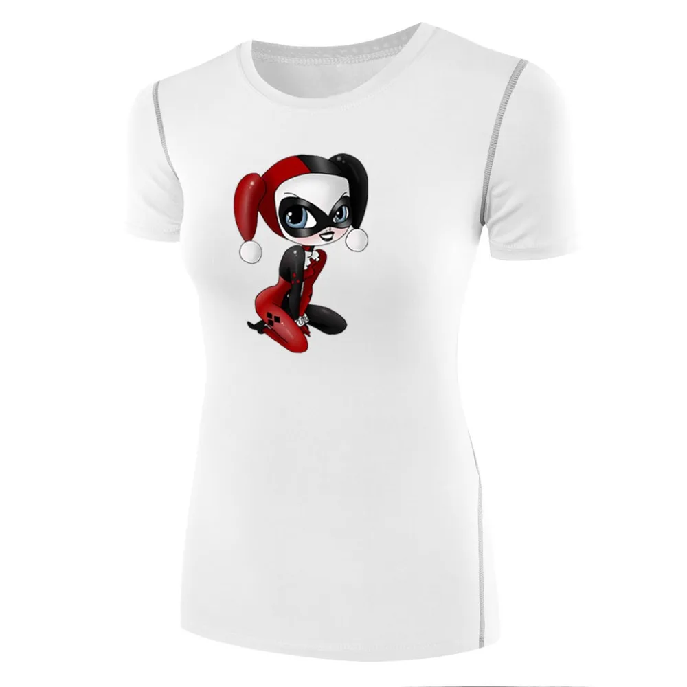 Batman DC Comics Quinn joker Women Shirts T-shirt Fitness Tees Tops Compression Tights Quick Dry Tee Girl Base Lay
Batman DC Comics Quinn joker Women Shirts T-shirt Fitness Tees Tops Compression Tights Quick Dry Tee Girl Base Lay