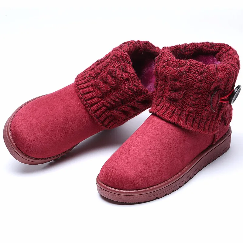 Snowboarding Skiing Shoes Winter Knitting Patchwork Snow Boots Women Warm Ankle Boots Shoes Woman Slip On Boot Ladies Flats
Snowboarding Skiing Shoes Winter Knitting Patchwork Snow Boots Women Warm Ankle Boots Shoes Woman Slip On Boot Ladies Flats