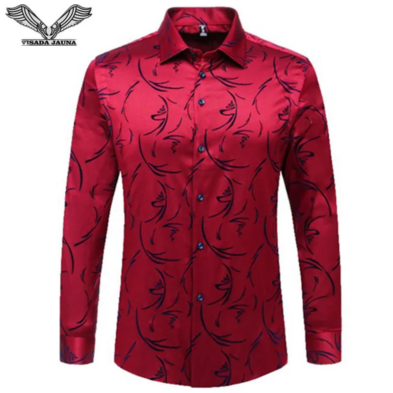VISADA JAUNA 2017 New Arrival Men Shirt Printed Casual Brand Clothing Long Sleeve Business Chemise Homme Man Plus Size N1358
VISADA JAUNA 2017 New Arrival Men Shirt Printed Casual Brand Clothing Long Sleeve Business Chemise Homme Man Plus Size N1358