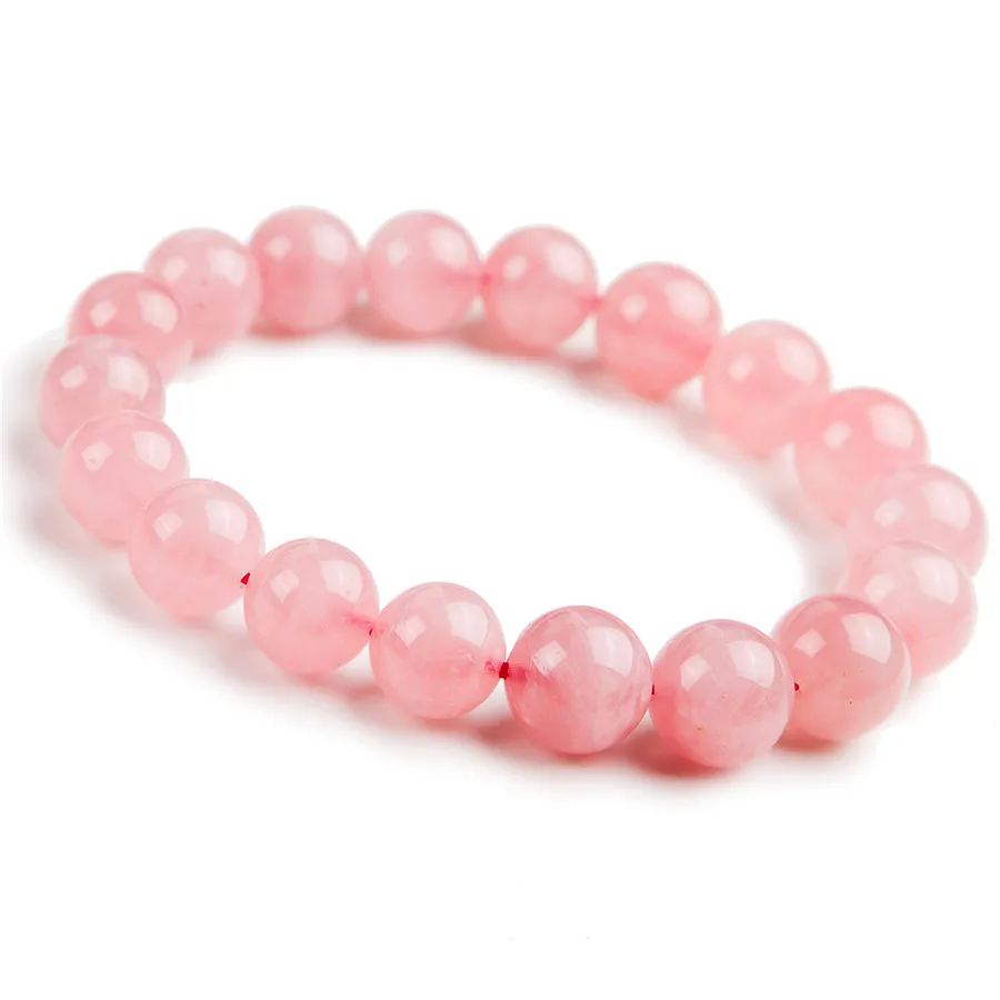 Fashion 11mm Natural Pink Rose Quartz Srandard Bracelet Crystal Stretch Charms Round Bead Bracelet AAAAA Drop Shipping
Fashion 11mm Natural Pink Rose Quartz Srandard Bracelet Crystal Stretch Charms Round Bead Bracelet AAAAA Drop Shipping