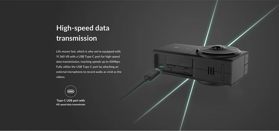 YI 360 VR Camera Dual-Lens 5.7K HI Resolution Panoramic Camera with Electronic Image Stabilisation, 4K in-Camera Stitching 20 features_06