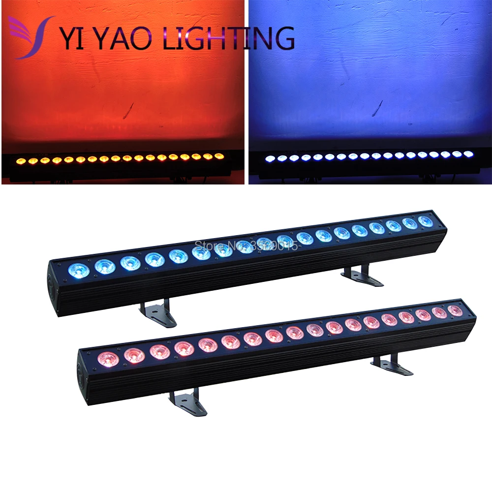 2PCS/LOT 18x12W RGBWA 5IN1 Led Wall Light Led DMX Line Bar Wash Stage Light For Dj
2PCS/LOT 18x12W RGBWA 5IN1 Led Wall Light Led DMX Line Bar Wash Stage Light For Dj
