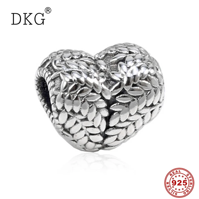 925 Sterling Silver Fashion Personality Elegant Heart-shaped Wheat Ears Beads Fit for Pandora Women's Bracelet DIY Jewelry
925 Sterling Silver Fashion Personality Elegant Heart-shaped Wheat Ears Beads Fit for Pandora Women's Bracelet DIY Jewelry