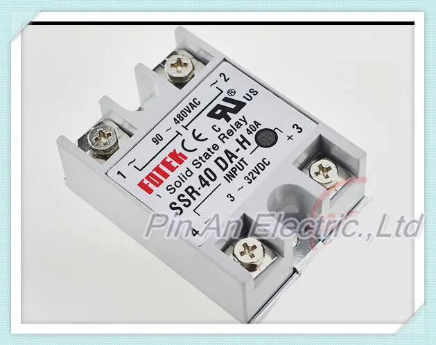 solid state relay SSR-40DA-H 40A actually 3-32V DC TO 90-480V AC SSR 40DA H relay solid state Resistance Regulator
solid state relay SSR-40DA-H 40A actually 3-32V DC TO 90-480V AC SSR 40DA H relay solid state Resistance Regulator