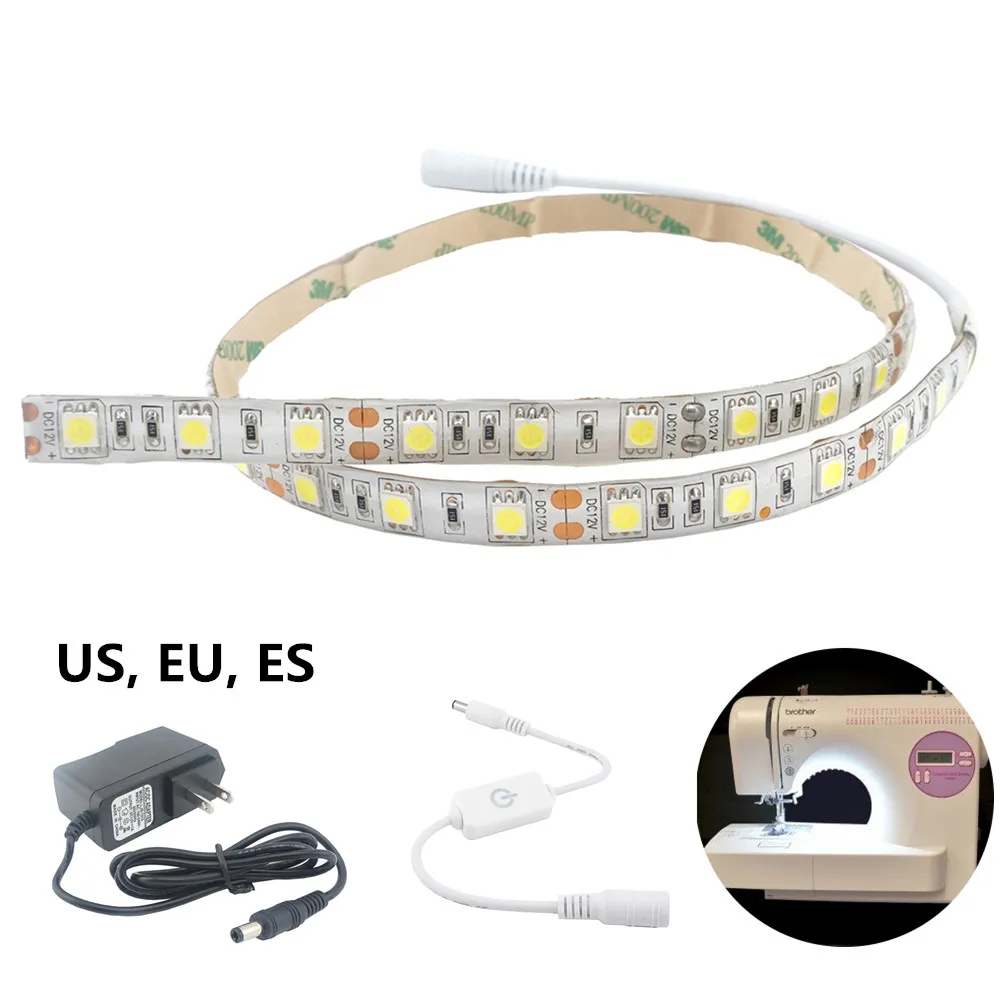Sewing Machine LED Lighting Kit, Machine Working Led Lights Attachable Led Sewing Light Strip Kit - Fits All Sewing Machines
Sewing Machine LED Lighting Kit, Machine Working Led Lights Attachable Led Sewing Light Strip Kit - Fits All Sewing Machines