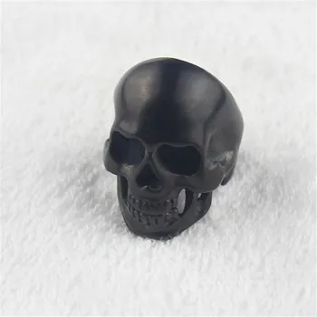 Men's Punk Gothic Rock Biker Black Stainless Steel Skull Ring 
Men's Punk Gothic Rock Biker Black Stainless Steel Skull Ring