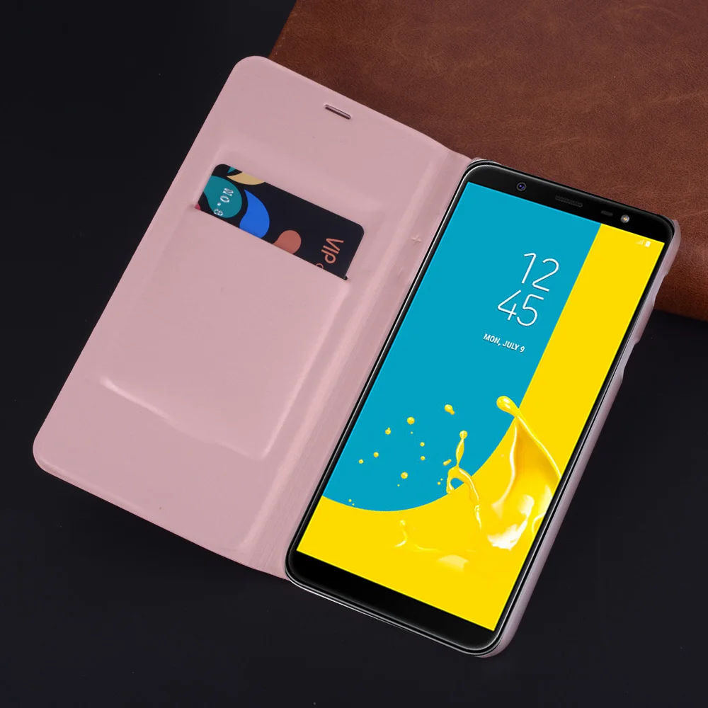 Slim Leather Wallet Case Flip Cover With Card Holder Phone Carrying Bag Mask For Samsung Galaxy J8 2018 J810F J810Y J810G Capa
Slim Leather Wallet Case Flip Cover With Card Holder Phone Carrying Bag Mask For Samsung Galaxy J8 2018 J810F J810Y J810G Capa