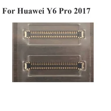 Écran LCD avec connecteur FPC pour Huawei Y6 Pro 2017, 2 pièces, logique sur la carte mère, pour Y6 pro 2017=