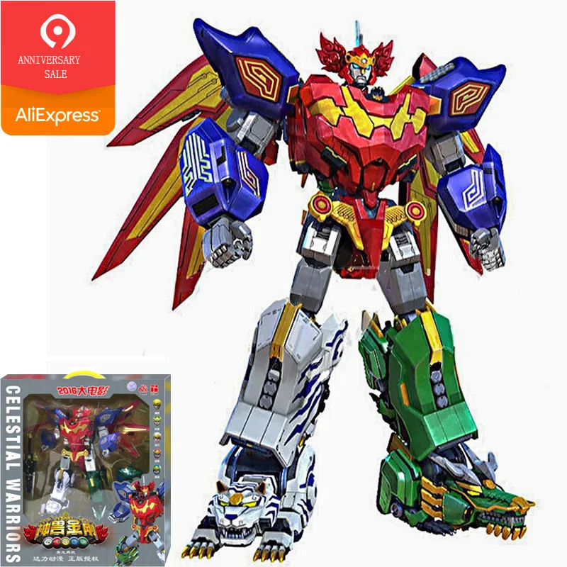 5 in 1 Action Figure Children Gifts Doll Toys Transformation Dinozord Robot Dinosaur Rangers Megazord
5 in 1 Action Figure Children Gifts Doll Toys Transformation Dinozord Robot Dinosaur Rangers Megazord