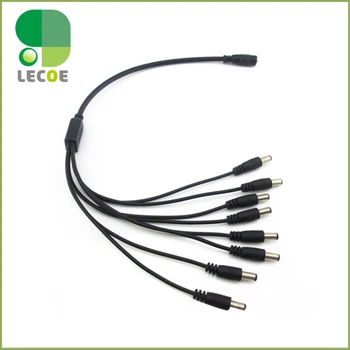 DC 1 to 8 , DC Female to 8 Male Power Splitter adapter Cables for 2.1mm Jack CCTV camera 5.5*2.1mm
DC 1 to 8 , DC Female to 8 Male Power Splitter adapter Cables for 2.1mm Jack CCTV camera 5.5*2.1mm
