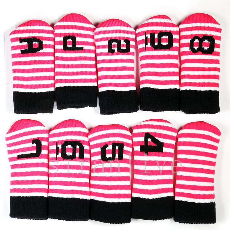 Golf Brand New 9pcs One Set Pink/Yellow/Blue/Grey for Golf Iron HeadCovers Cover with Number Free shipping
Golf Brand New 9pcs One Set Pink/Yellow/Blue/Grey for Golf Iron HeadCovers Cover with Number Free shipping