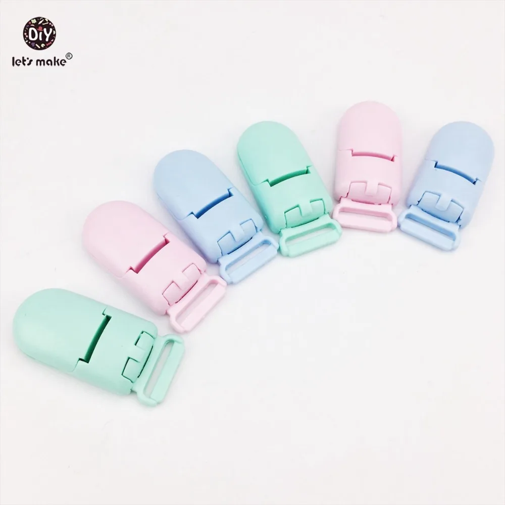 Let's Make Pacifier Clips Plastic 40pcs Candy Colors Bib Holder Badge Card Clips Baby Gift DIY Material Dummy Clips Teether
Let's Make Pacifier Clips Plastic 40pcs Candy Colors Bib Holder Badge Card Clips Baby Gift DIY Material Dummy Clips Teether