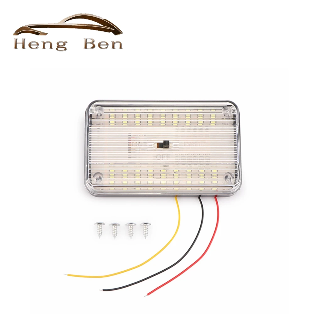 HB Universal 36SMD 12V White LED Car Light Source Interior Lights Ceiling Dome Roof Reading Lights Lamp On/Off Switch
HB Universal 36SMD 12V White LED Car Light Source Interior Lights Ceiling Dome Roof Reading Lights Lamp On/Off Switch
