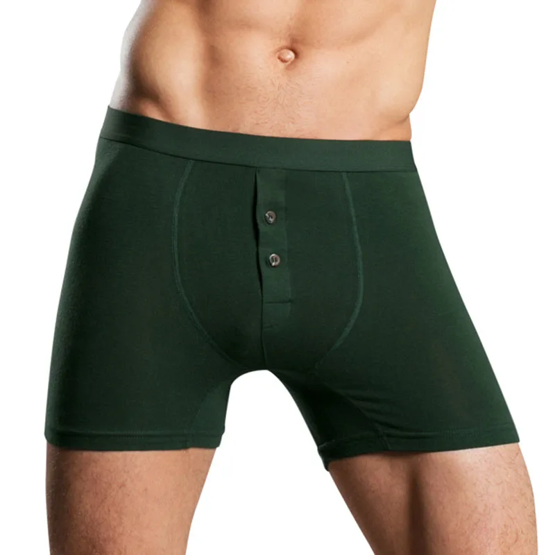 Man Long Leg Underwear Men's Button Open Front Boxers Shorts Cotton Long Tight Underpants U Convex Men Underwear
Man Long Leg Underwear Men's Button Open Front Boxers Shorts Cotton Long Tight Underpants U Convex Men Underwear