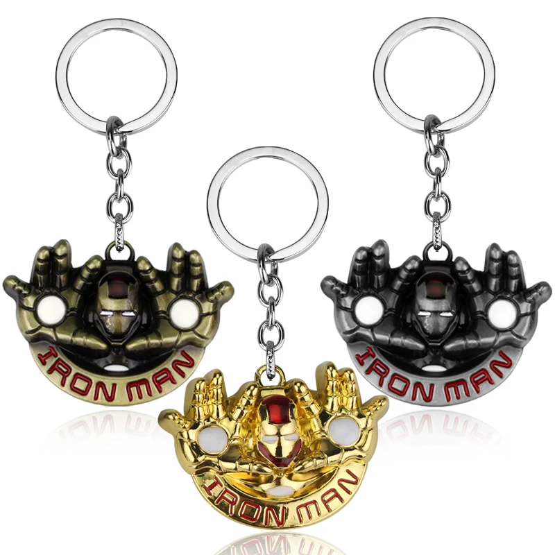 Personalized Jewelry Iron Man Metal Key Chain Men Key Holder Cosplay Double Hand Plam Keychain Key Ring Christmas Gift
Personalized Jewelry Iron Man Metal Key Chain Men Key Holder Cosplay Double Hand Plam Keychain Key Ring Christmas Gift